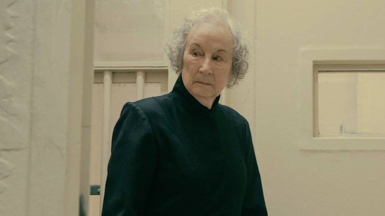 Margaret Atwood cameos as a prison matron in The Testaments