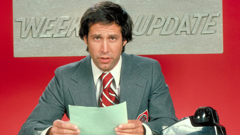Chevy Chase stars on "Saturday Night Live" TV series