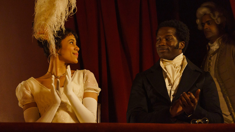 Zawe Ashton and Ṣọpẹ́ Dìrísù in Mr. Malcolm's List