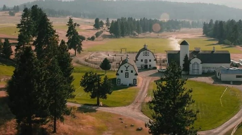 The Dutton Ranch in Yellowstone
