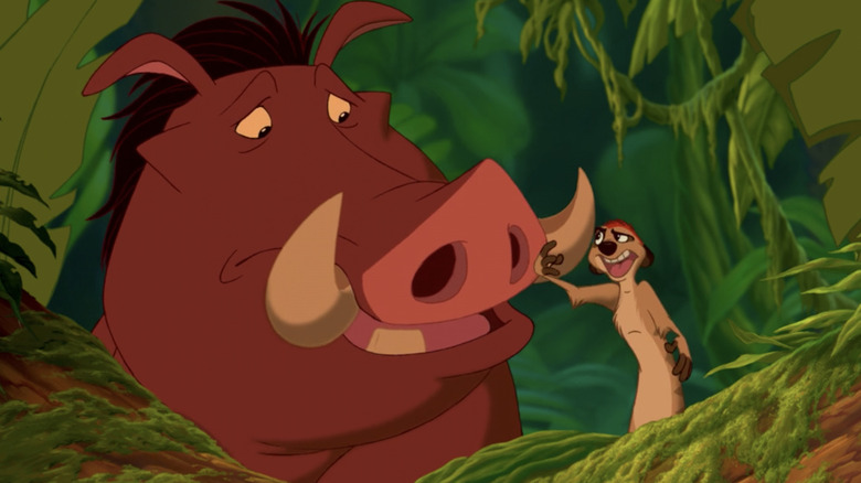 The Lion King Pumbaa Timon