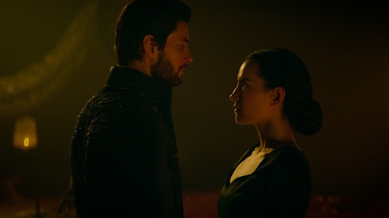 Kirigan and Alina in Shadow and Bone season 2
