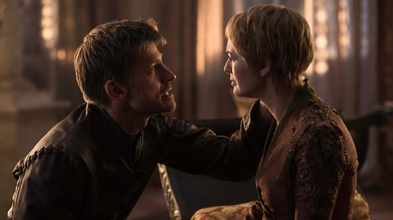 Jimmy looks desperate at CERSEI on Game of Thrones