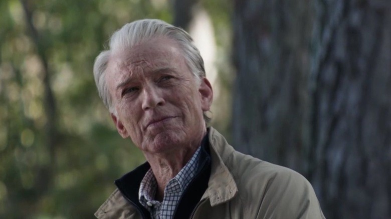 Captain America, very old, at the end of Avengers: Endgame