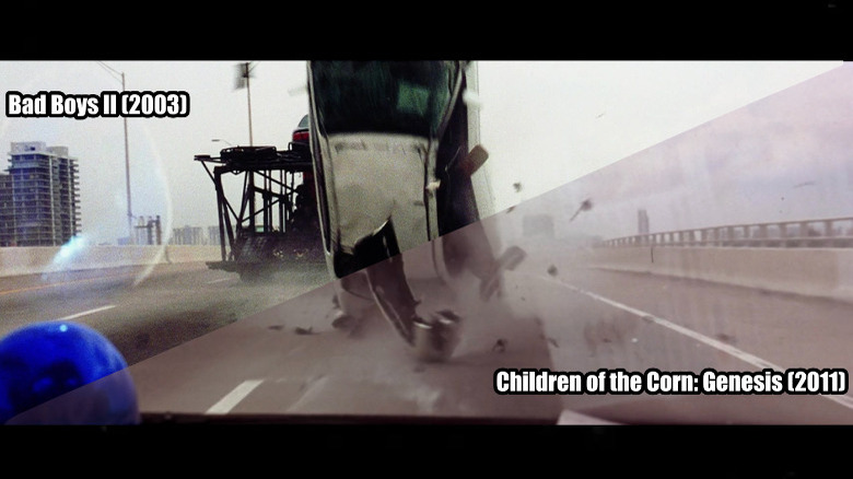 Bad Boys II Children of the Corn Genesis Car Chase Comparison