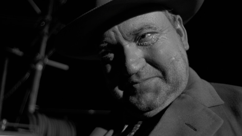 Orson Welles grinning Touch of Evil 