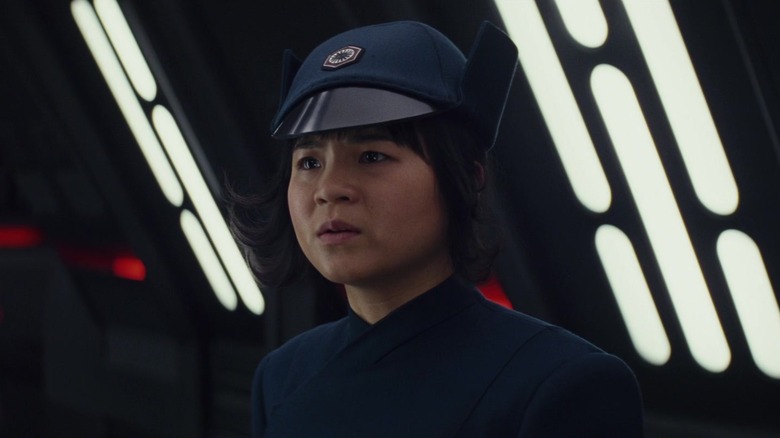 Rose Tico in a First Order unform in Star Wars: The Last Jedi