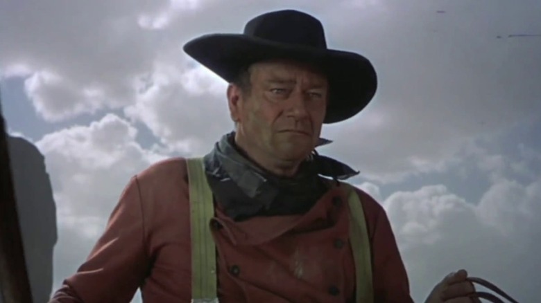 John Wayne as he appears in Four Sons.