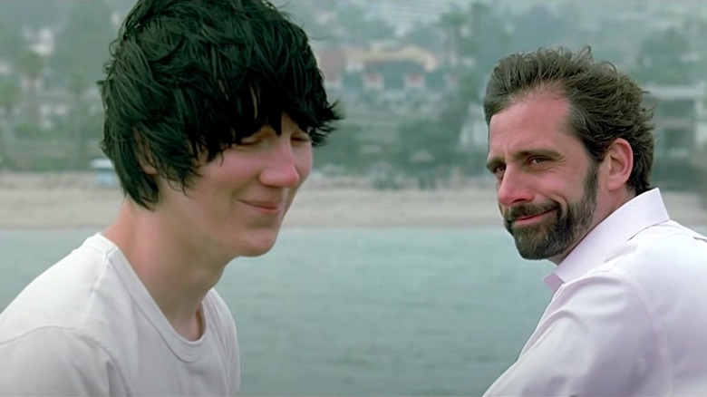 Paul Dano and Steve Carell talk in Little Miss Sunshine