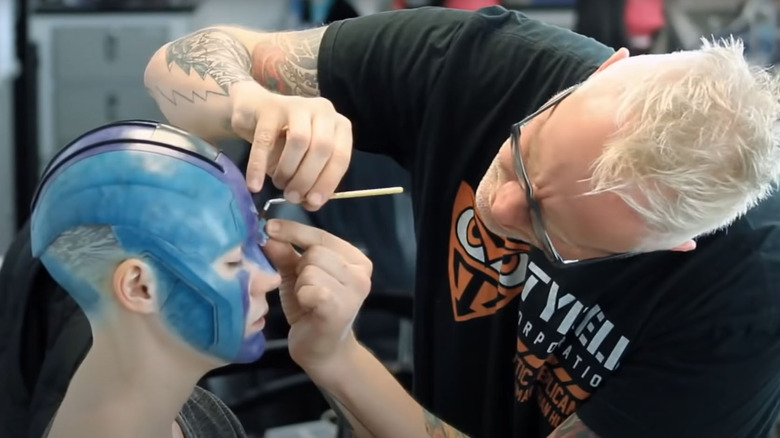 Still from Makeup Transformation Video