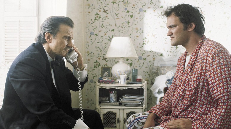 Harvey Keitel and Quentin Tarantino in Pulp Fiction