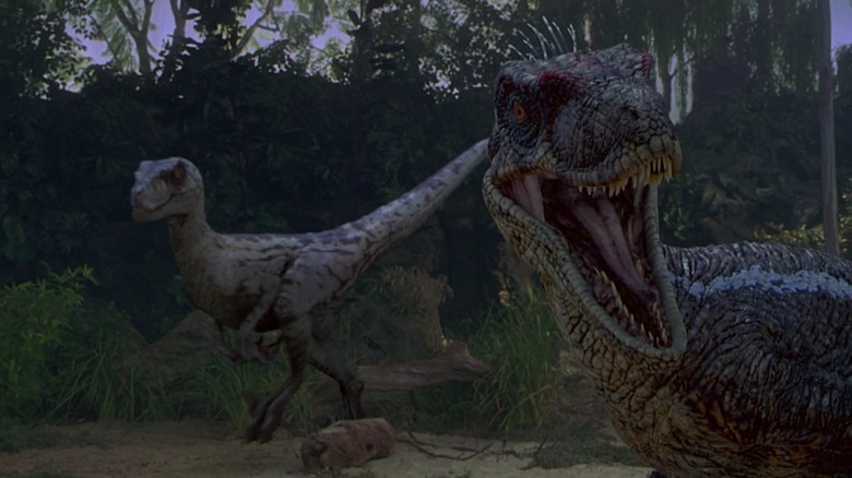 Velociraptors Male and Female Jurassic Park III