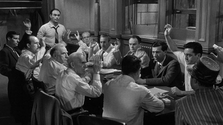 The cast of 12 Angry Men