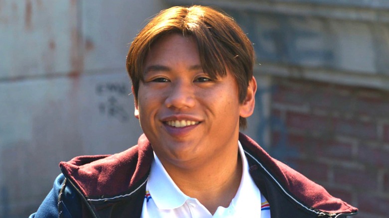 Ned Leeds, surprised that his friend is Spider-Man