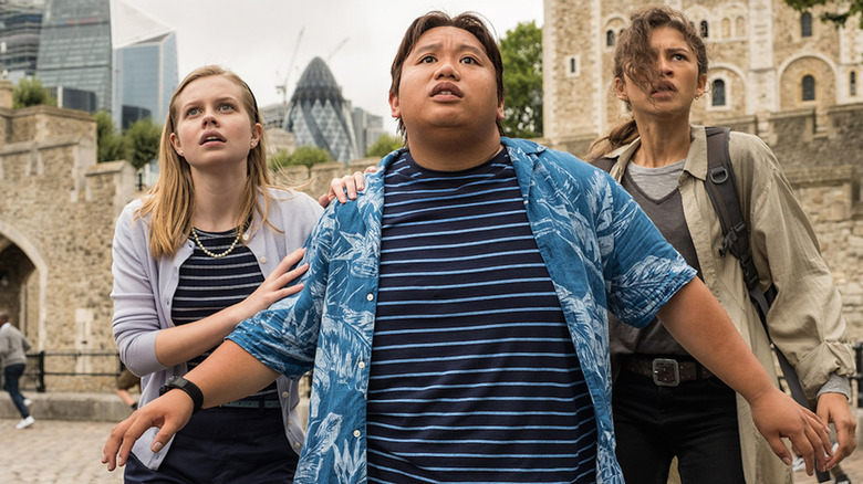 Betty Brant, Ned Leeds, and Michelle Jones-Watson