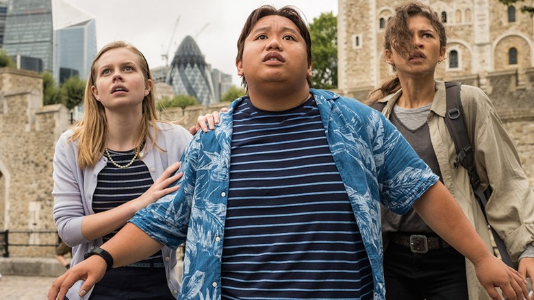 Betty Brant, Ned Leeds, and Michelle Jones-Watson