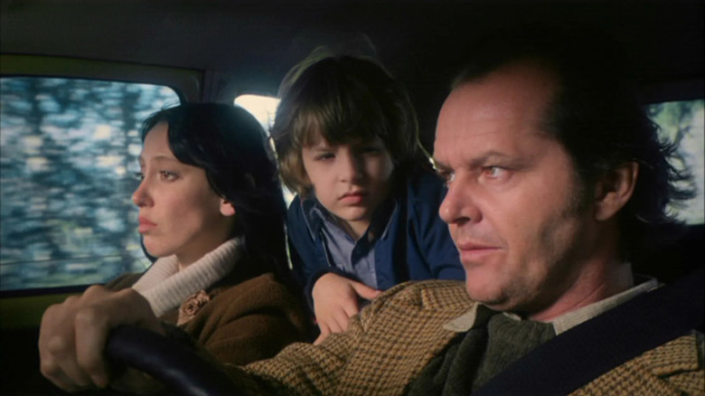 The Torrance family in "The Shining"