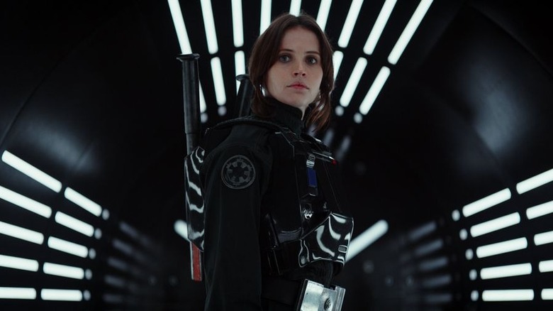 Felicity Jones like gin ers in Rogue One: History 