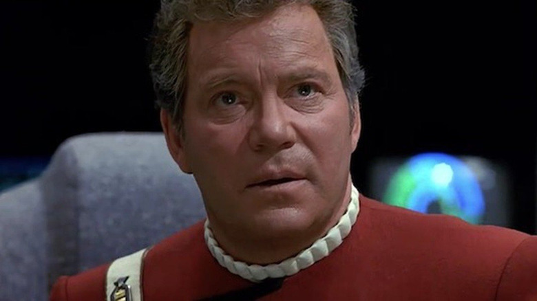 William Shatner as Admiral Kirk in Star Trek