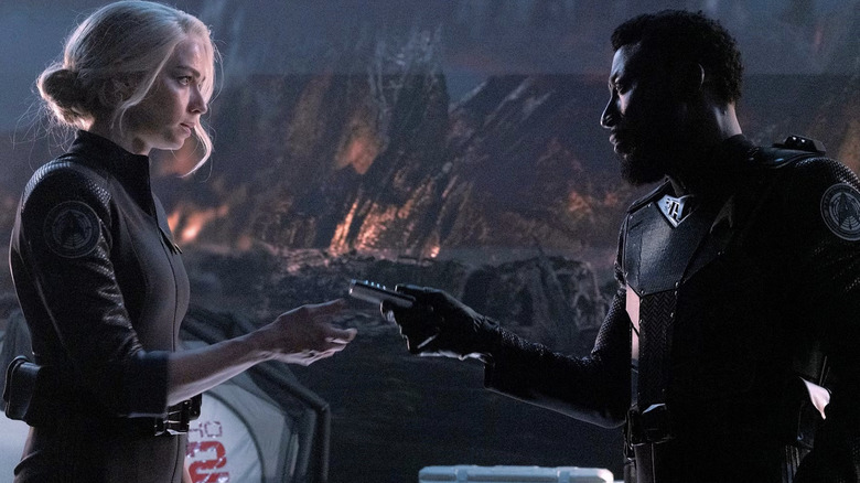 Star Trek: Strange New Worlds, Christine Chapel and Dr. M'Benga during the Klingon war in 