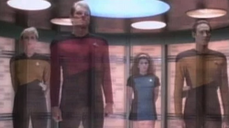 The cast of Star Trek: The Next Generation