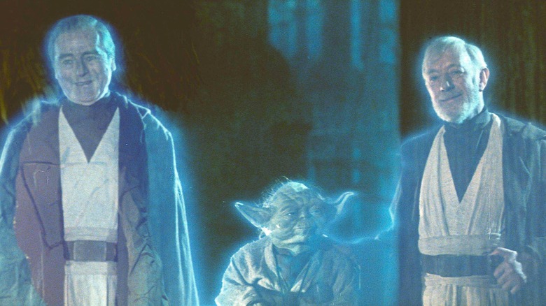 Sebastian Shaw Alec Guinness Return of the Jedi