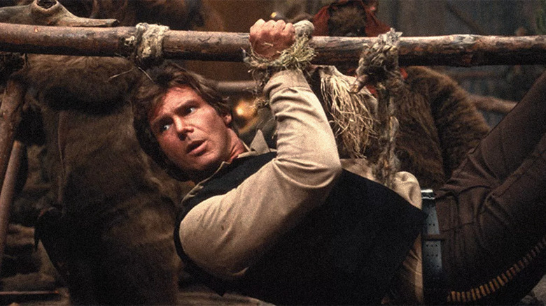 Harrison Ford as Han Solo in Star Wars: Episode VI — Return of the Jedi