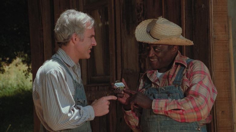 Steve Martin and Richard Ward in The Jerk