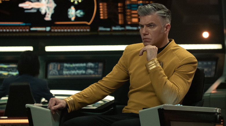 Anson Mount Captain Christopher Pike Star Trek Strange New Worlds