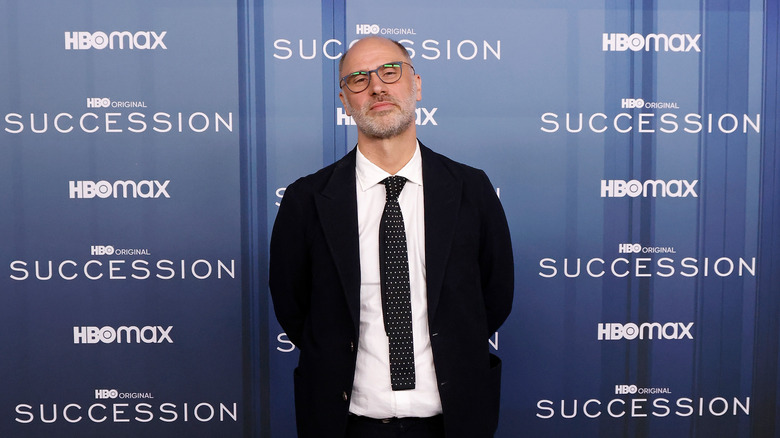 Jesse Armstrong at Succession season 4 premiere