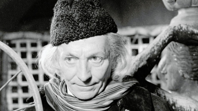William Hartnell as the first Doctor in the 1960s
