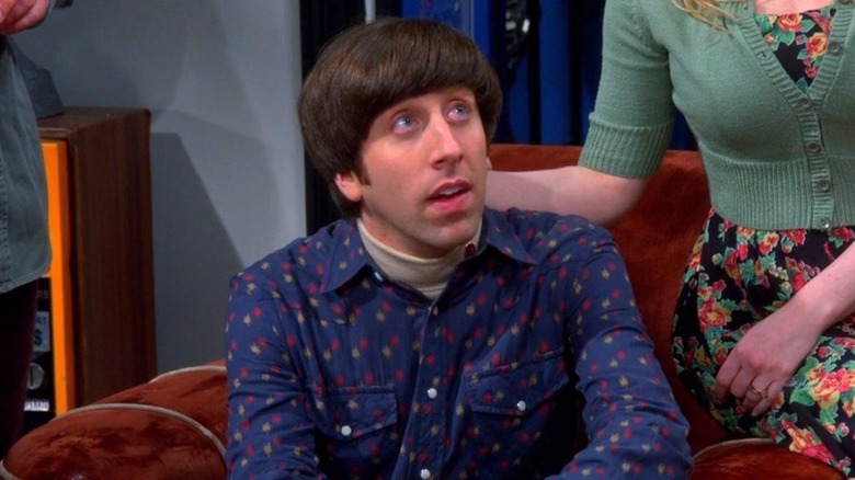 Howard olha surpresa na teoria do Big Bang
