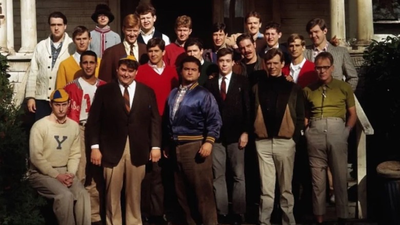 The brothers of Delta Tau Chi from Animal House