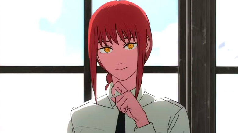 Chainsaw Man: The Movie - Reze Arc scene of Makima in her office