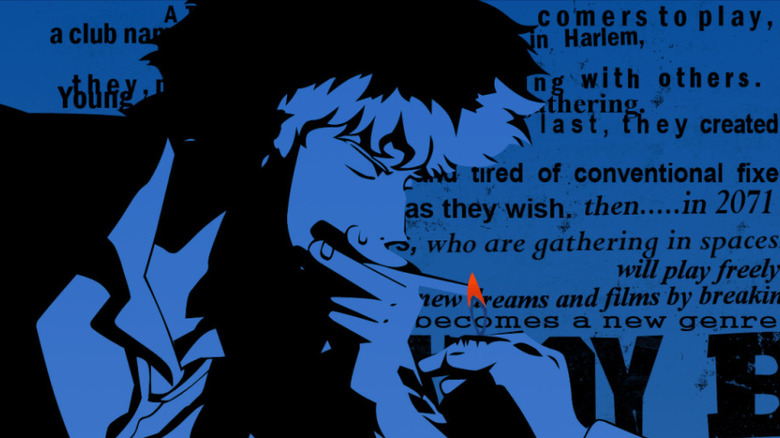 Cowboy Bebop Tank! opening Spike smoking