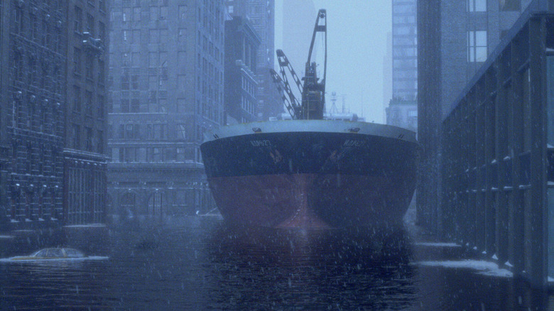 Tanker in New York City The Day After Tomorrow