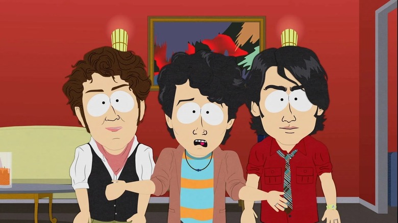 The Jonas Brothers complaining on South Park