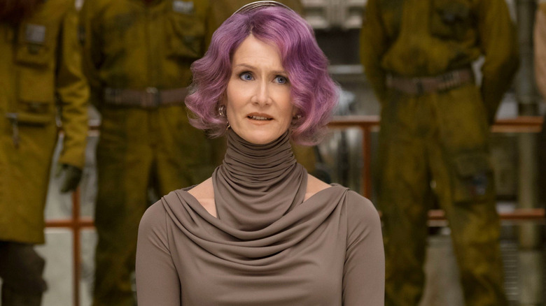 Laura Dern as Holdo in Star Wars: The Last Jedi