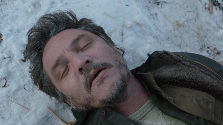 Joel lying unconscious