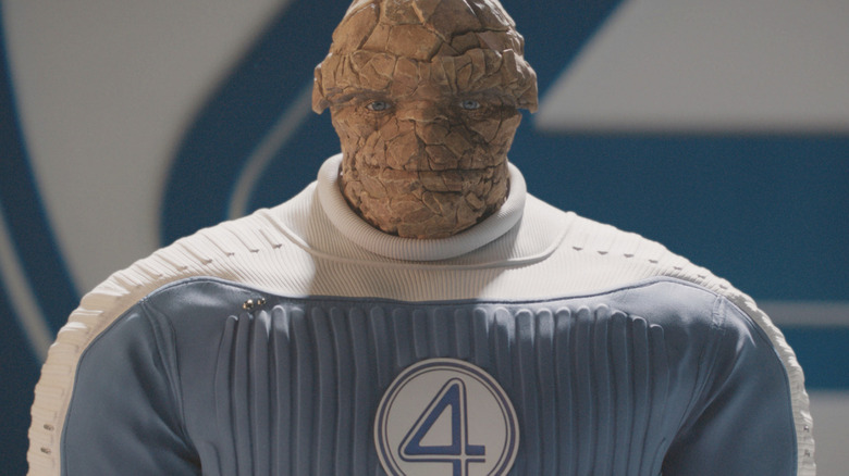 The Thing smiling in Fantastic Four: First Steps