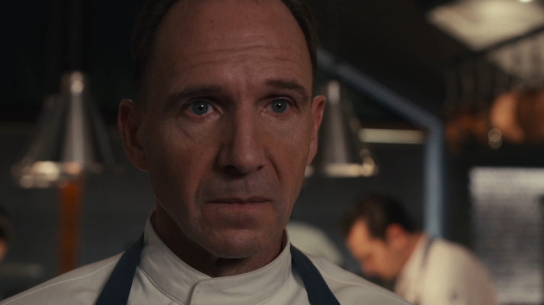 Ralph Fiennes as Chef Slowik in The Menu