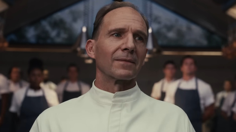Ralph Fiennes as Chef Slowik in The Menu