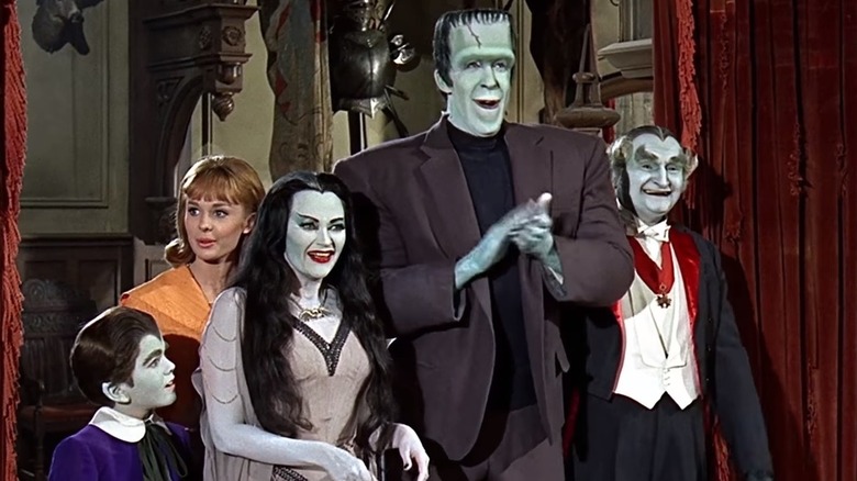 The original cast of The Munsters