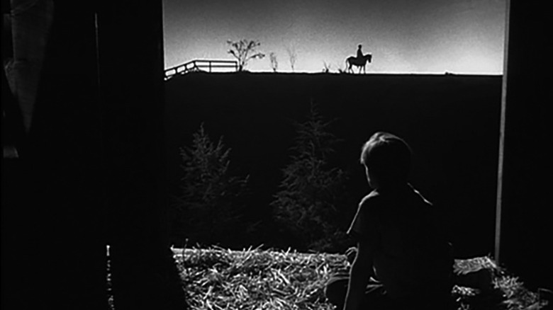 A scene from The Night of the Hunter (1955)