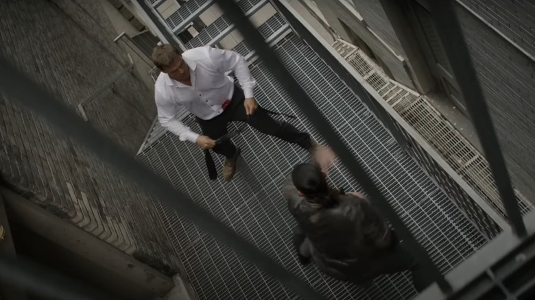 Alan Ritchson Jack Reacher Fight