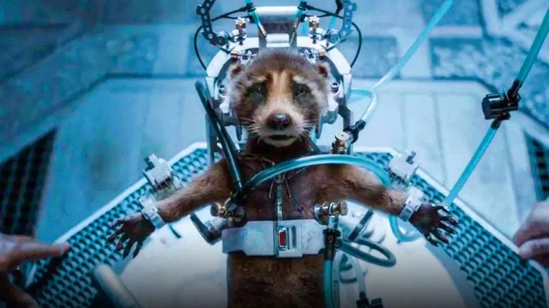 Guardians Galaxy vol 3 rocket surgery