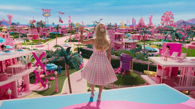Barbie movie Barbie Land set
