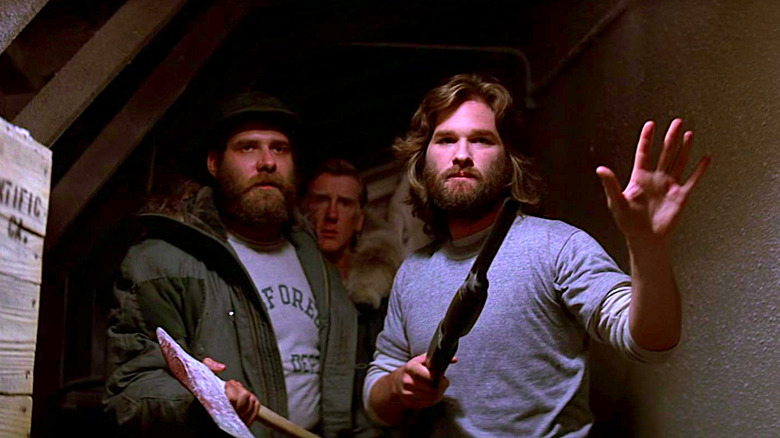 MacReady, Clark, and Garry Go Looking for the Thing