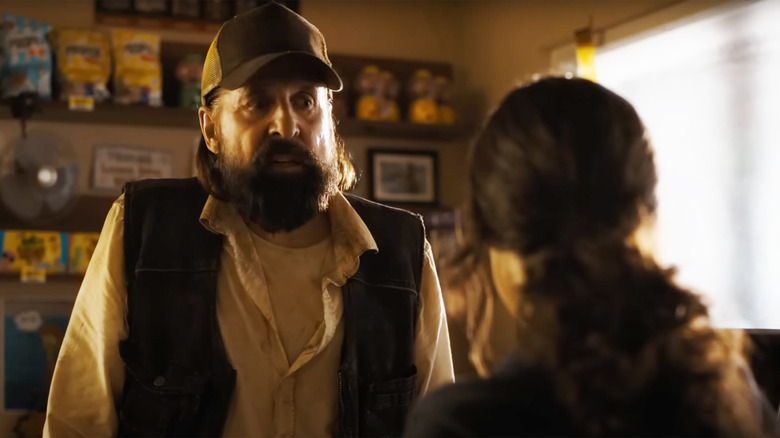 Dr. Hill is not what he seems in the gas station in Until Dawn