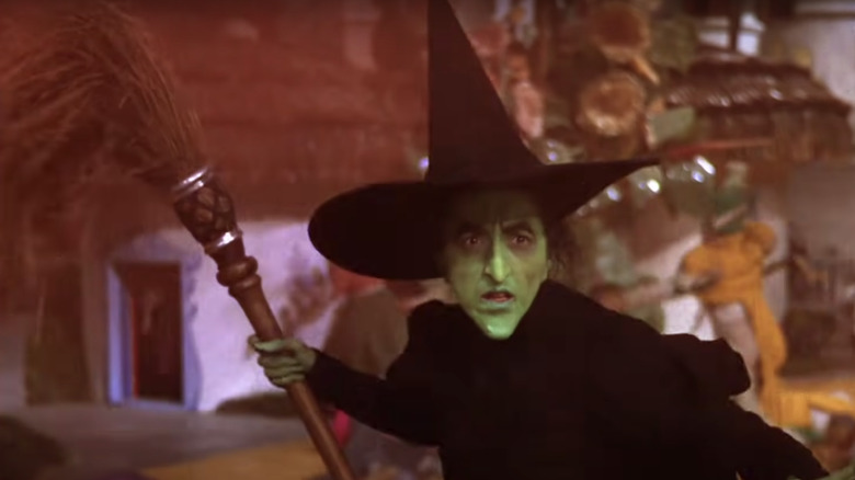 Margaret Hamilton as the Wicked Witch of the West in The Wizard of Oz  